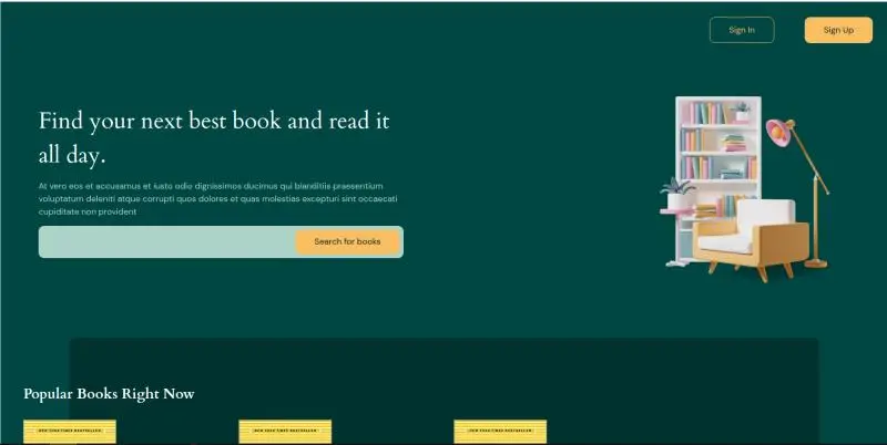 Books Hut example
